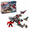 LEGO 76292 SUPER HEROES Bitka medzi kapitánom Amerikou a Red Hulkom