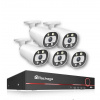 Techage IP – 5 kamerový set 8 MP BULLET-WLI