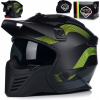 MOTOCYKLOVÁ PRILBA | VITO BRUZANO FLUO | OTVORENÁ + ODNÍMATEĽNÁ ČEĽUSŤ + CLONA