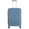Cestovný plastový kufor svetlo modrý - Ormi Hiep L modrá