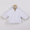 Luxusný detský zimný kabátik s kapucňou New Baby Snowy collection Biela 80 (9-12m)
