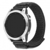 Remienok FIXED Nylon Sporty Strap for Garmin QuickFit 22mm, dark gray FIXNST2-QF22MM-GR