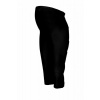 Be MaaMaa Tehotenské 3/4 nohavice s elastickým pásom - čierne, vel´. M XXL (44)