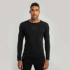 GymBeam Tričko s dlhým rukávom Essential Black - STRIX Veľkosť: XXXL 53518-6-XXXL