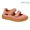 Protetika - barefoot polootvorené topánky NERY pink Veľkosť: 19
