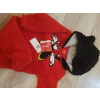 Detská kombinéza - Disney 86 Čierna, červená, červená oblek (Detské kombinézy myši Minnie Disney)