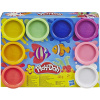 HASBRO PLAY-DOH Modelína dětská set 8 kelímků neonové barvy 2 druhy