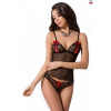 Komplet Passion Melissa Set black Farba: Čierna, Veľkosť: S/M
