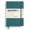 LEUCHTTURM1917 Medium (A5) Stone Blue, 251 p., bodkovaný - zápisník