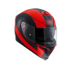 Prilba AGV K-5 S Enlace Red Matt Black Veľkosť: XS (53-54 cm)