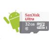 SanDisk MicroSDHC karta 32GB Ultra (80MB/s, Class 10 UHS-I, Android) SDSQUNR-032G-GN3MN
