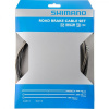 Sada lanek a bowdenů SHIMANO Road SLR pro brzdy černá