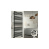 Cordivari Gloria 22 - Radiátor elektrický s ECO termostatom 1750x580 mm, čierna matná 3581660050060