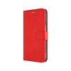 Flipové puzdro FIXED Opus pre Samsung Galaxy S25+, červené