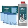 Sada Sillar pre kávovar Saeco / Philips: 3x filter vody + odvápňovač 1 l