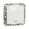 Vypínač Schneider Electric SEDNA SDD111106L striedavý r.6 biely s orientačnou kontrolkou