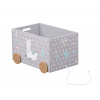 Úložný box Kesper Box na hračky s kolieskami alpaka 50 x 35 x 30 cm (17704)