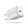 AXAGON ACU-PD30W, Sil nabíjačka do siete 30W, 1x port USB-C, PD3.0/PPS/QC4+/SFC/AFC/Apple, biela ACU-PD30W
