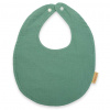 Mušelínový detský podbradník New Baby green -