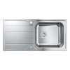Grohe Drezy - Drez K500, 100x50 cm, kefovaná nerezová 31563SD1