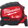 MILWAUKEE Meter, zvinovací WIDE BLADE 8M/26FT/33MM