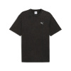 Pánske Tričko s krátkym rukávom PUMA ESS ELEVATED RELAXED WASH TEE 68804801 – Čierna