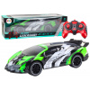 mamido Športové RC auto 1:10 25 km/h so svetlami zelené