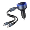 Vention FFOB0 USB-C car charger + USB-C/Lightning 30W cable FFOB0