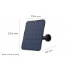 Reolink Solar Panel 2 6W Čierna