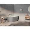 Ravak Freedom Corner II Tec roh voľne stojaca akrylát vaňa 175x86cm Pravá Smoke Grey/Biela CC81500000