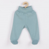 NEW BABY Dojčenské polodupačky New Baby Classic II blankytne modré - 50