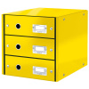 604816 Zásuvkový box 3 Click & Store žltá WOW Žltá