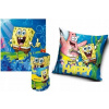 Deka Deka Prehoz + obliečka na vankúš SPONGEBOB (Deka Deka Prehoz + obliečka na vankúš SPONGEBOB)