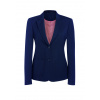 Dámske sako Edition Tailored Fit Brook Taverner - Bežná dĺžka, Veľkosť 34, Farba Tmavo modrá Navy