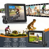 Kamera s monitorom na bicykel SET - FULL HD kamera + 4,3