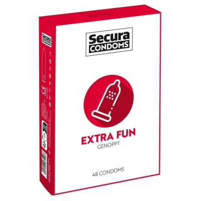 Secura Kondomy Secura Extra Fun 48ks