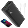 Prenosná batéria 30000 mAh 4x USB a Typ-C na nabíjanie na cestách