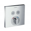 Hansgrohe Shower Select Batéria pod omietku na 2 spotrebiče, chróm 15768000-HG