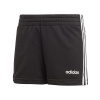 adidas Essentials 3-Stripes Shorts Juniors Black/White 13 Years