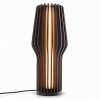 Eva Solo Prenosná stojaca lampa RADIANT 28 cm, LED, tmavo hnedá, drevo