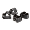 AWORKX AW-20585-001 držiaky / úchyty káblov KTM / HUSQVARNA / GASGAS (sada - 4 kusy) farba čierna