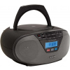 Aiwa BBTU-400BK Prenosné rádio CD s rozhraním Bluetooth, vstupom USB, hodinami a budíkom Aiwa