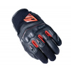 Rukavice na motorku Five RS2 EVO black/red vel. M