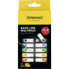 Intenso USB-Stick 10er Pack Basic Line 10 x 8 GB USB flash disk 8 GB žltá, zelená, modrá, oranžová, čierna 3503561 USB 2.0; 3503561