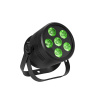 Eurolite LED Silent PAR reflektor 6 QCL floor, čierny