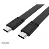 AKASA kabel USB-C na USB-C, 20G, 46W PD, 4K@60Hz, 1m