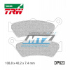 Lucas TRW Brzdové doštičky DP623-LUSV TRW Lucas MCB671SV - zmes Sinter Road