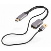 GEMBIRD Adaptér video kábla Gembird A-HDMI-DPF-02 0,1 m HDMI typ A (štandardný) DisplayPort čierny
