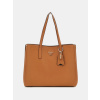 GUESS Meridian Girlfriend Tote – Cognac – dámská kabelka