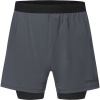GORE CONCURVE 5” 2in1 Shorts Mens lab graphite/black M